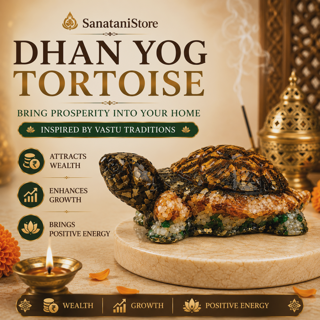 Dhan Yog Tortoise